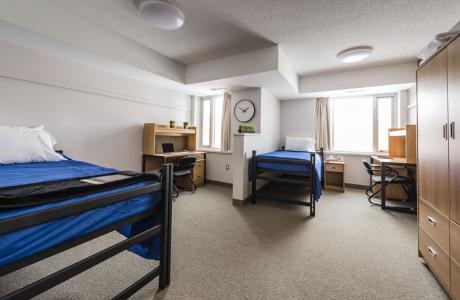 A image of a room that can be rented during the summer under accomodations